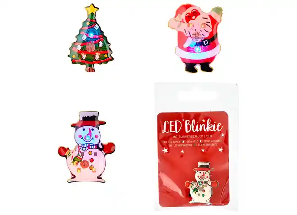 Bild 1 von Weihnachts LED-Blinkie mit blinkendem Licht