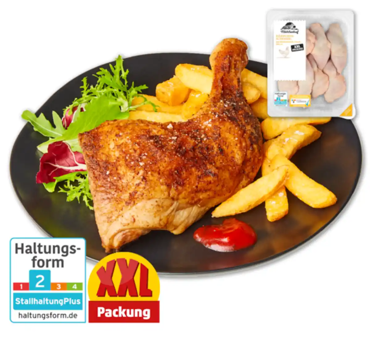 Bild 1 von MÜHLENHOF Frische Hähnchen-Schenkel*