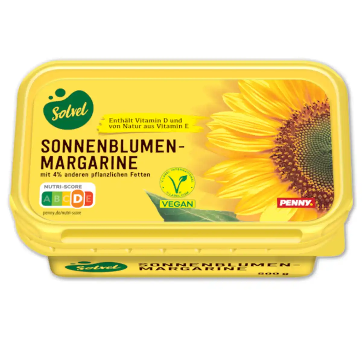 Bild 1 von SOLVEL Sonnenblumenmargarine