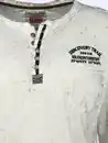 Bild 3 von Herren Henleyshirt mit langem Arm Weiß