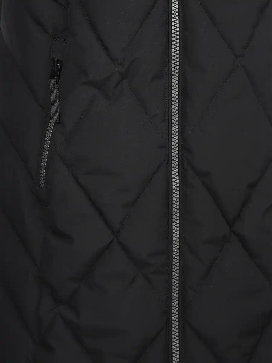 Bild 3 von Große Größen Steppweste Schwarz