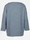 Bild 2 von Damen Flauschshirt mit 3/4 langem Arm Blau