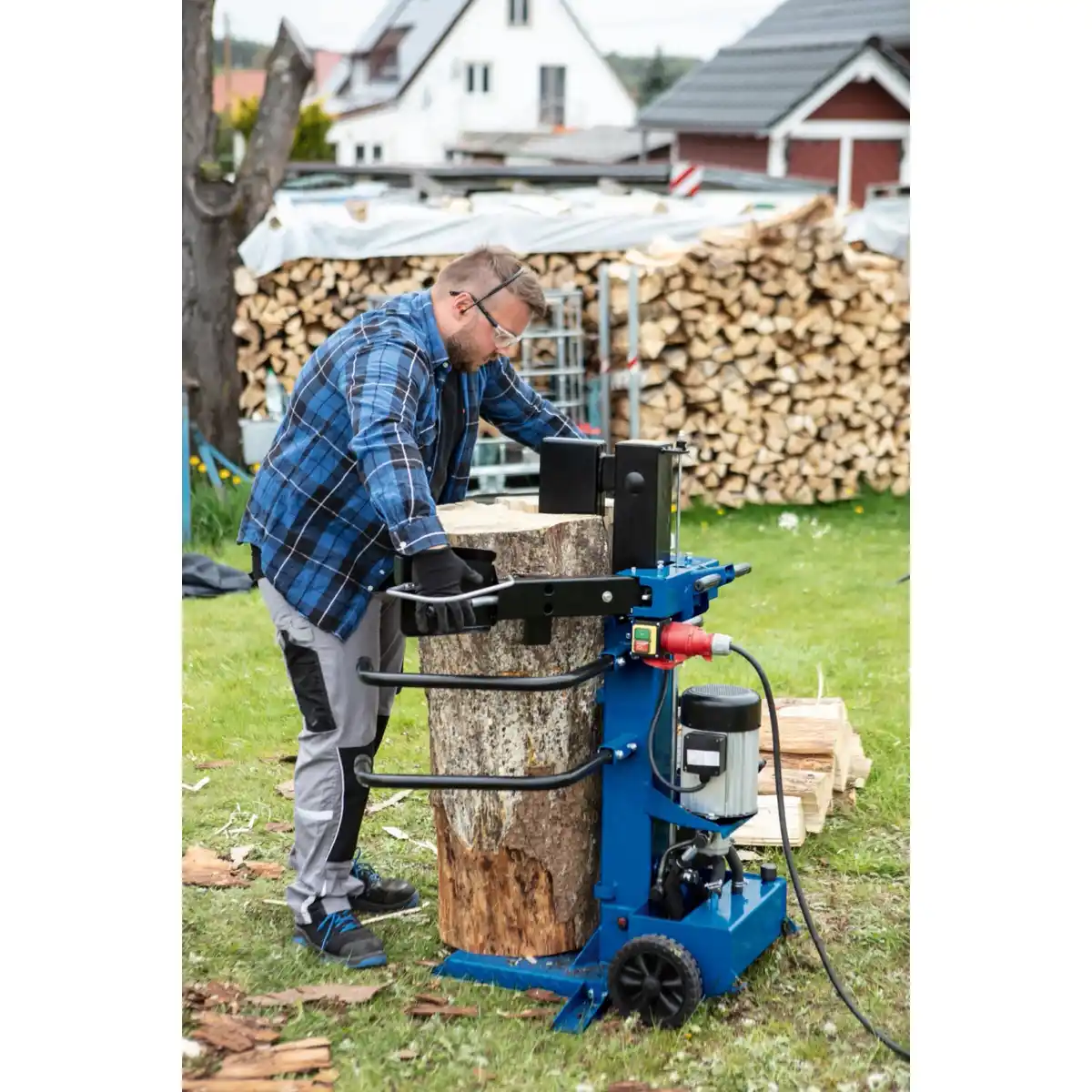 Bild 3 von Scheppach Holzspalter Compact stehend 8 t 230 V