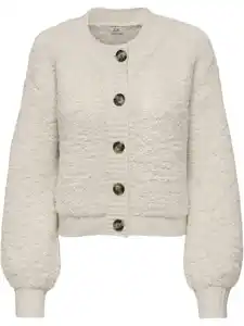 Damen Strickjacke Weiß