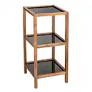 Bild 2 von Wenko Bad- und Wohnregal Fondi 3 Etagen 36 cm x 79 cm x 36 cm Akazie