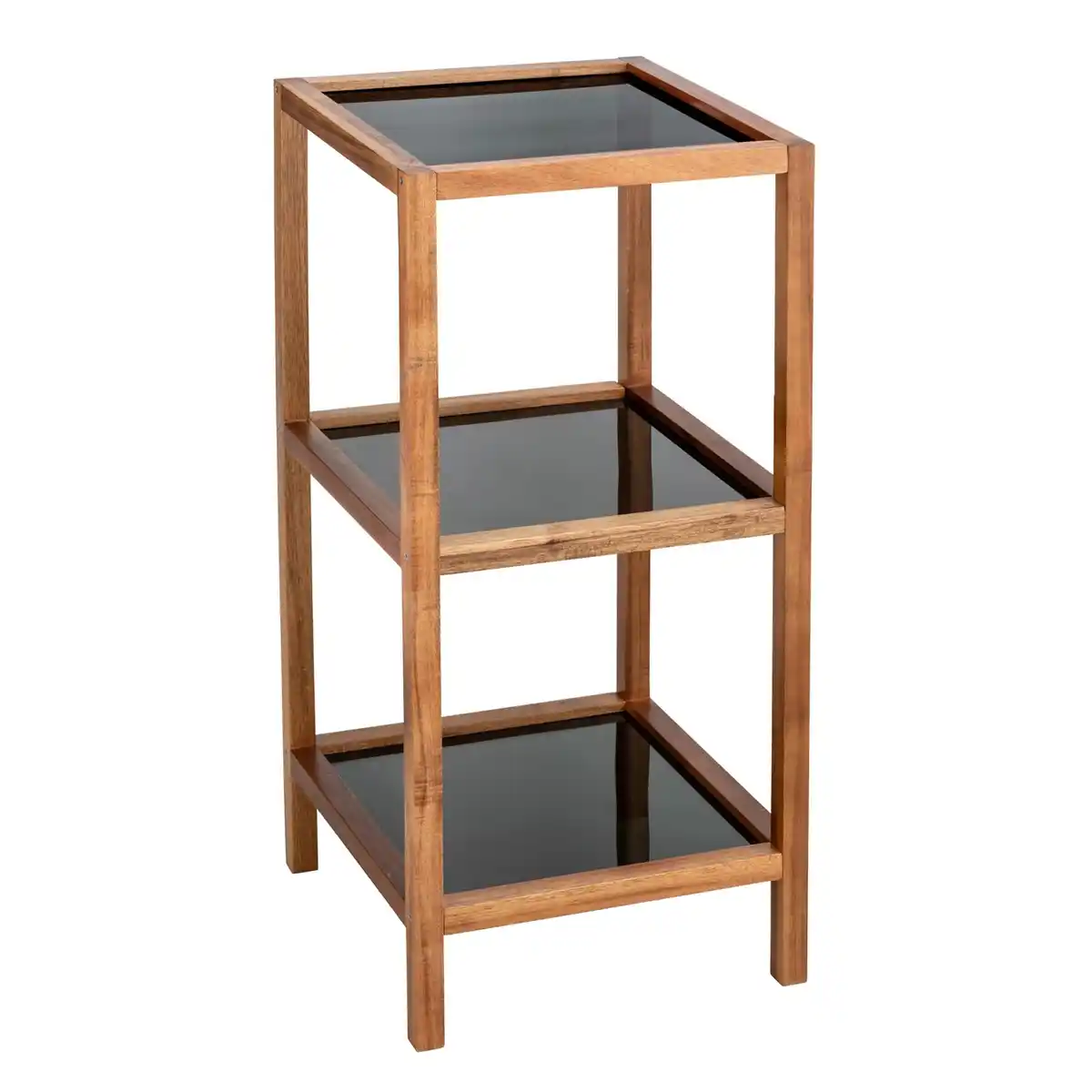 Bild 2 von Wenko Bad- und Wohnregal Fondi 3 Etagen 36 cm x 79 cm x 36 cm Akazie