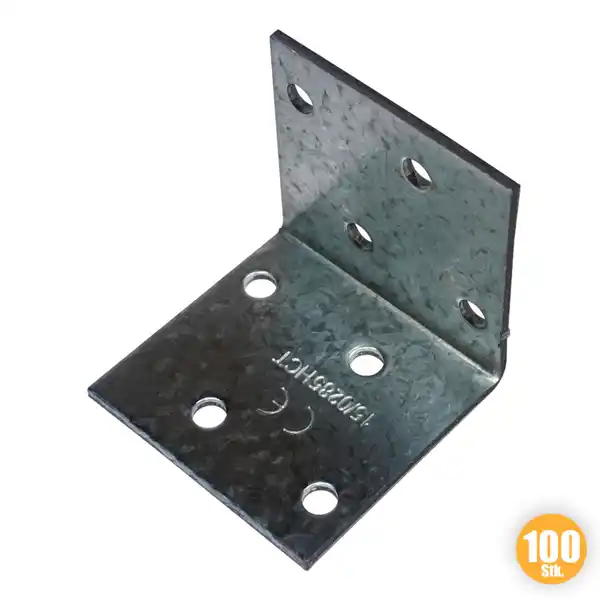 Bild 2 von Winkelverbinder 100Stk. 40 x 40 40 x 2,0 mm
