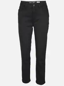 Damen Thermo-Jeanshose Schwarz