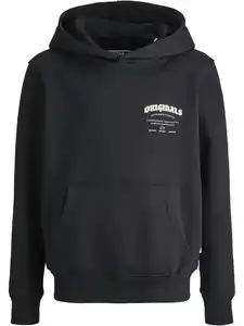 Jack&Jones Junior JORMEADOWS Hoodie Schwarz