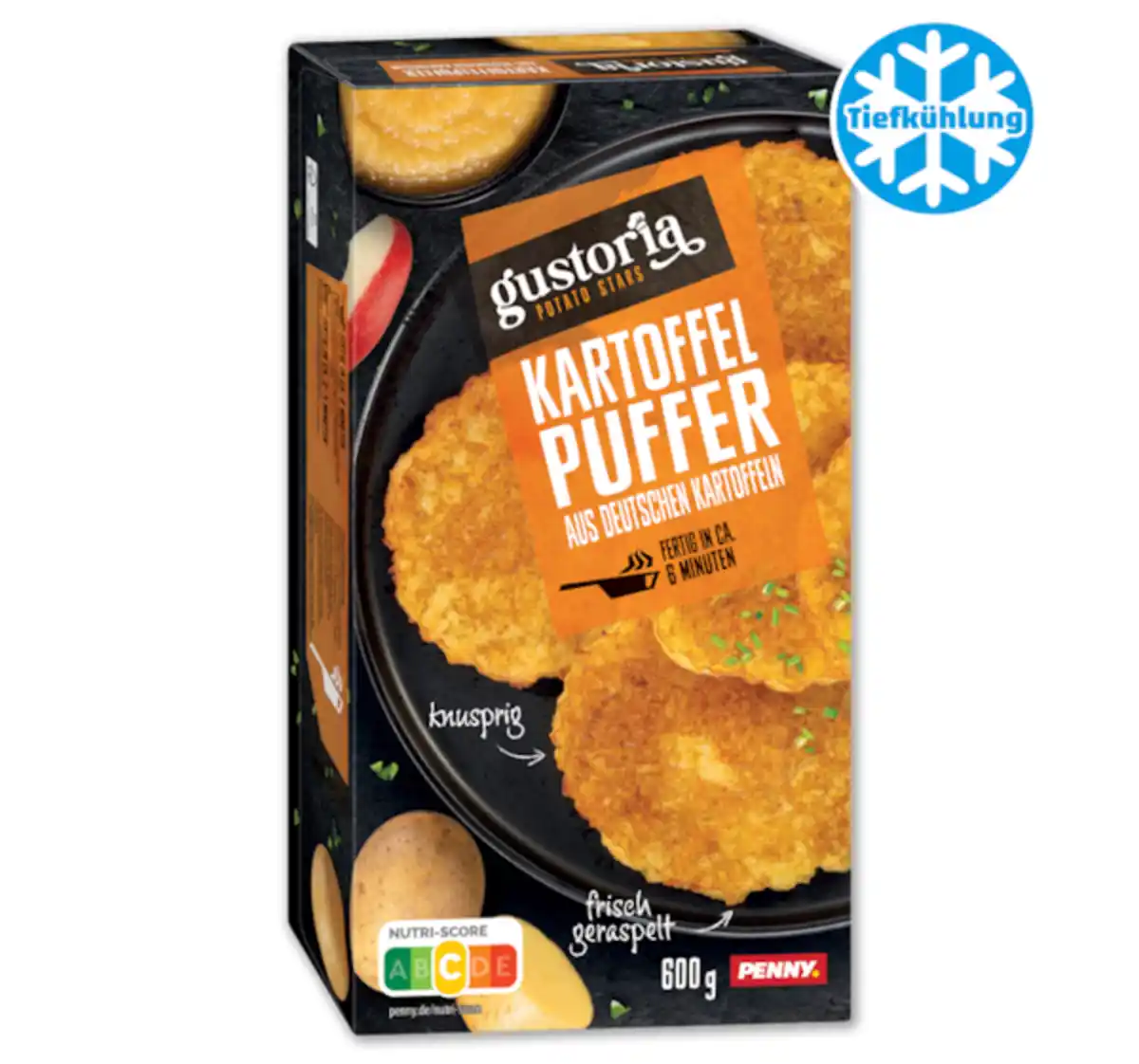 Bild 1 von GUSTORIA Kartoffelpuffer*