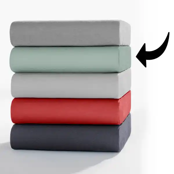 Bild 3 von Interlock Doppeljersey-Spannbetttuch ca. 140 – 160 x 200 cm