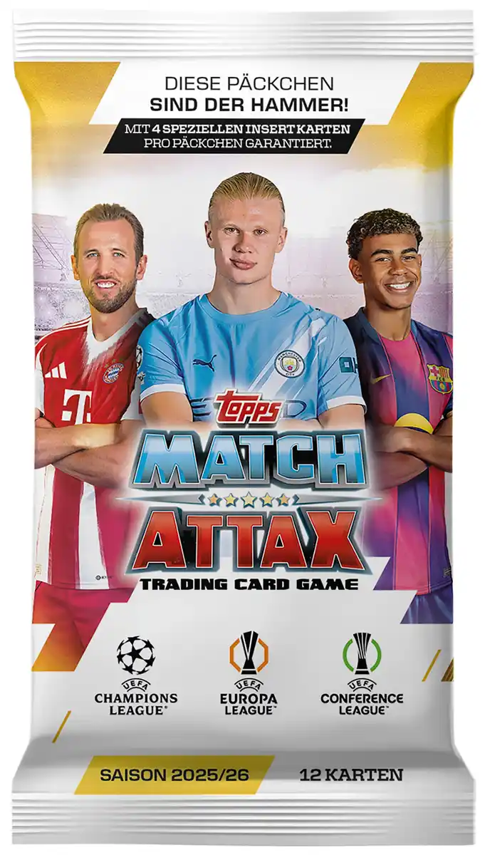 Bild 1 von Topps - UEFA Champions League 2025/2026 TC Booster, 1 Stk