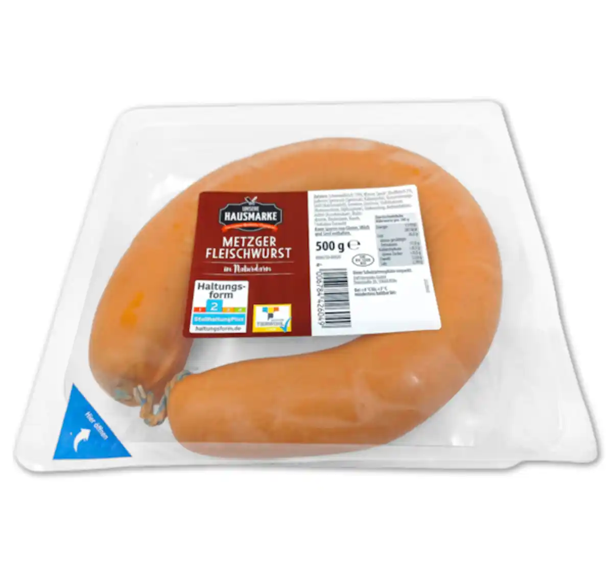 Bild 1 von HAUSMARKE Metzgerfleischwurst*