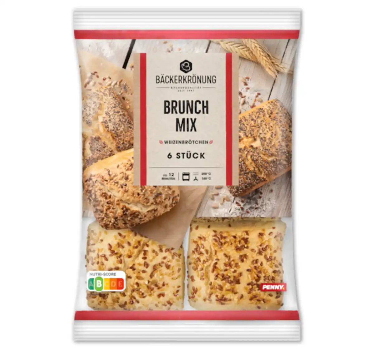 Bild 1 von BÄCKERKRÖNUNG Brunch Mix Brötchen