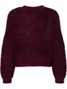Bild 2 von Damen Strickjacke Rot