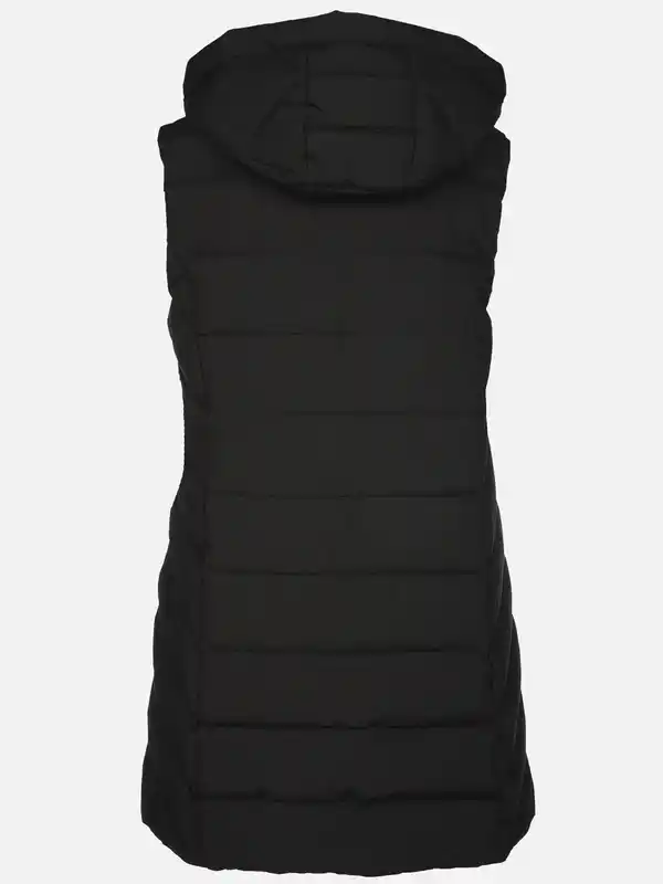 Bild 2 von Große Größen Steppweste Schwarz