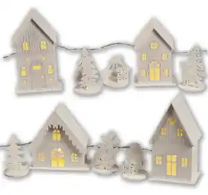 Weihnachtsdorf mit LEDs*