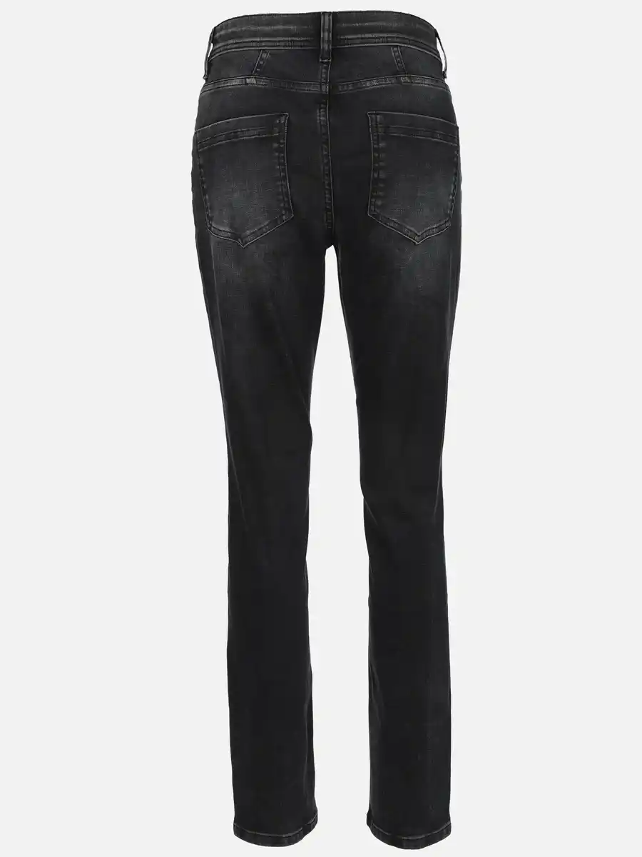 Bild 2 von Damen Jeans in Slimfit Schwarz
