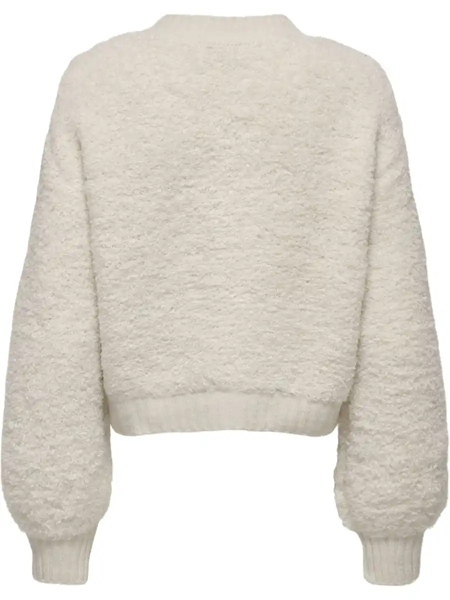 Bild 2 von Damen Strickjacke Weiß