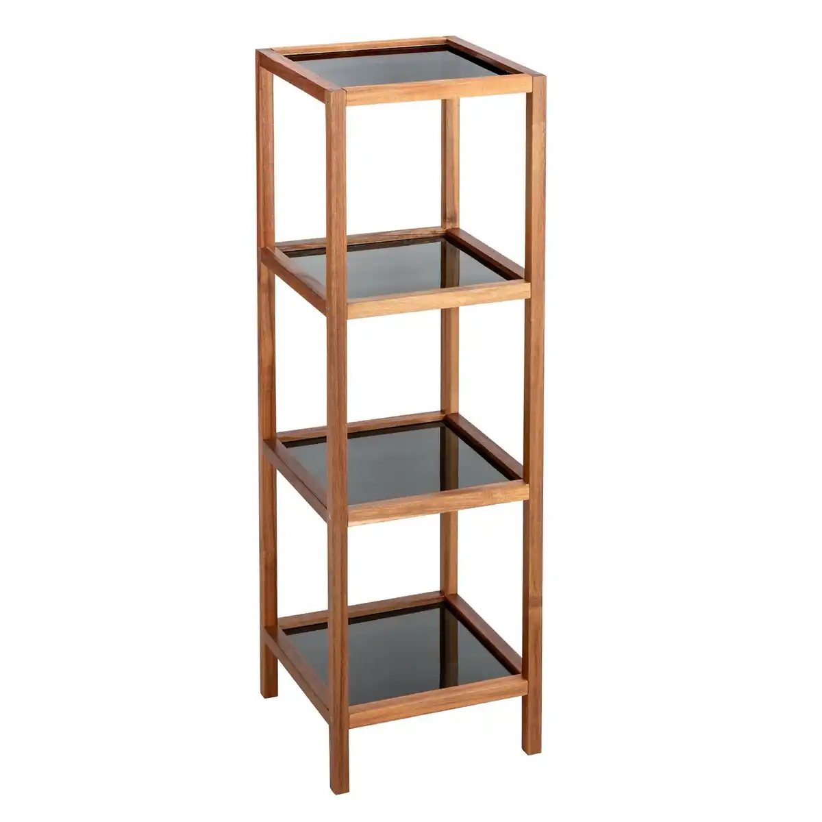 Bild 2 von Wenko Bad- und Wohnregal Fondi 4 Etagen 36 cm x 112 cm x 36 cm Akazie