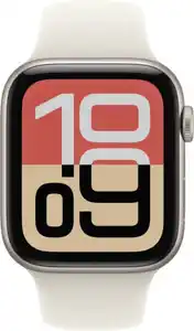 Apple Watch SE 3 GPS, 44mm, Alu, Gr. M/L, polarsternfarbenes Sport