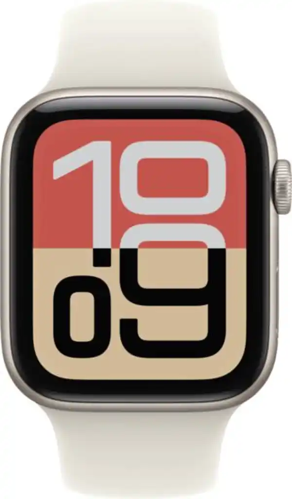 Bild 1 von Apple Watch SE 3 GPS, 44mm, Alu, Gr. M/L, polarsternfarbenes Sport