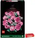 Bild 1 von LEGO Botanicals 10374 Rosa Rosenstrauß, Modellbau für Erwachsene, 1 Stk