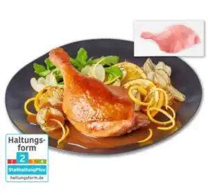 Frischer Entenschenkel*