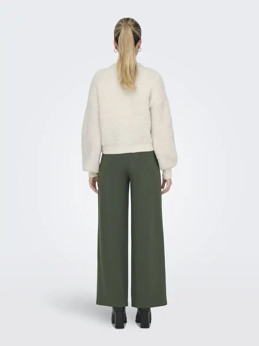 Bild 4 von Damen Strickjacke Weiß