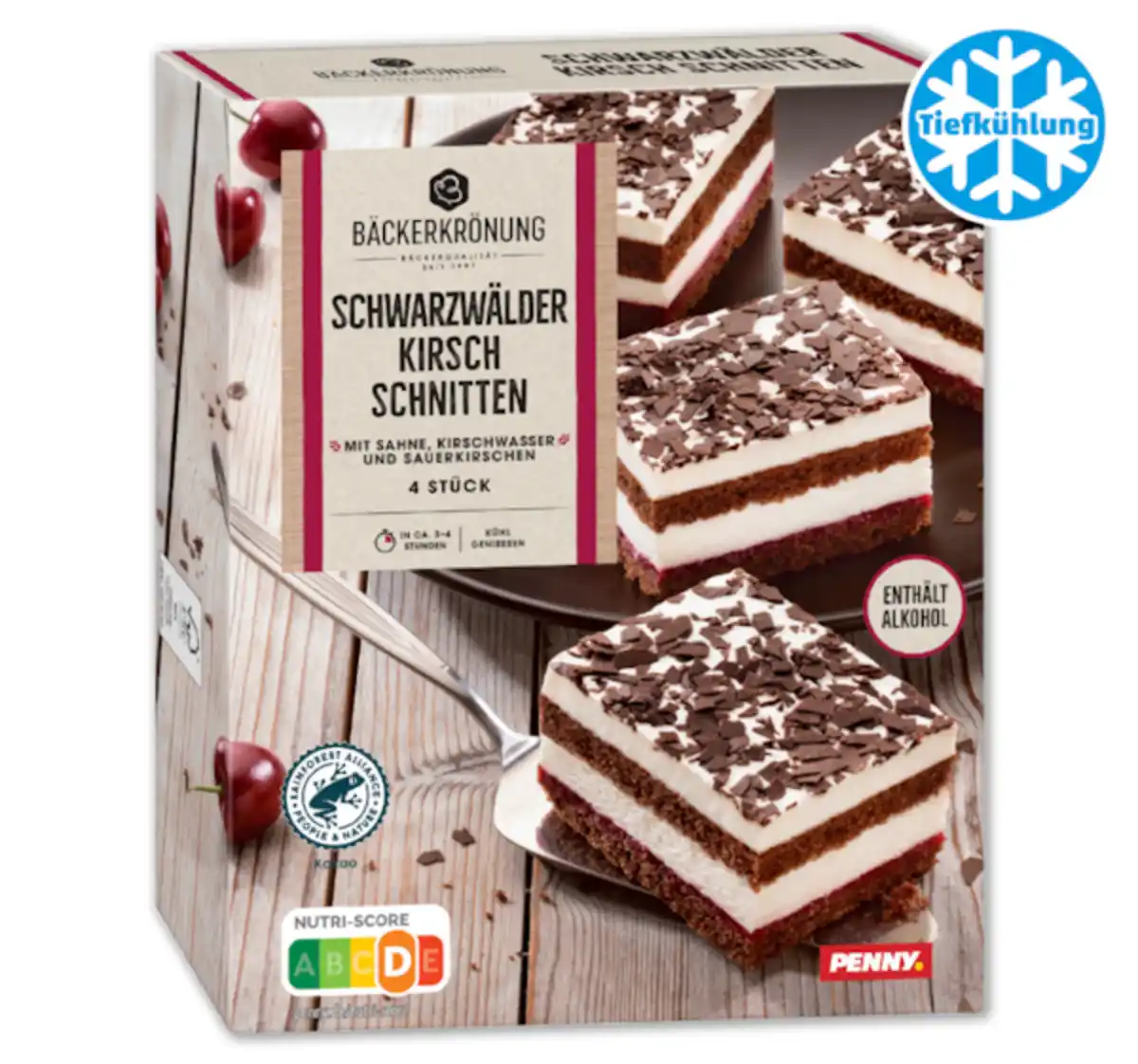 Bild 1 von BÄCKERKRÖNUNG Schwarzwälderkirschschnitten