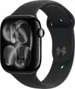 Bild 2 von Apple Watch Series 11 GPS, 46mm, Alu, Gr. M/L, schwarzes Sportarmb