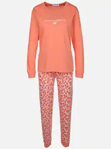 Damen Pyjama Rosa