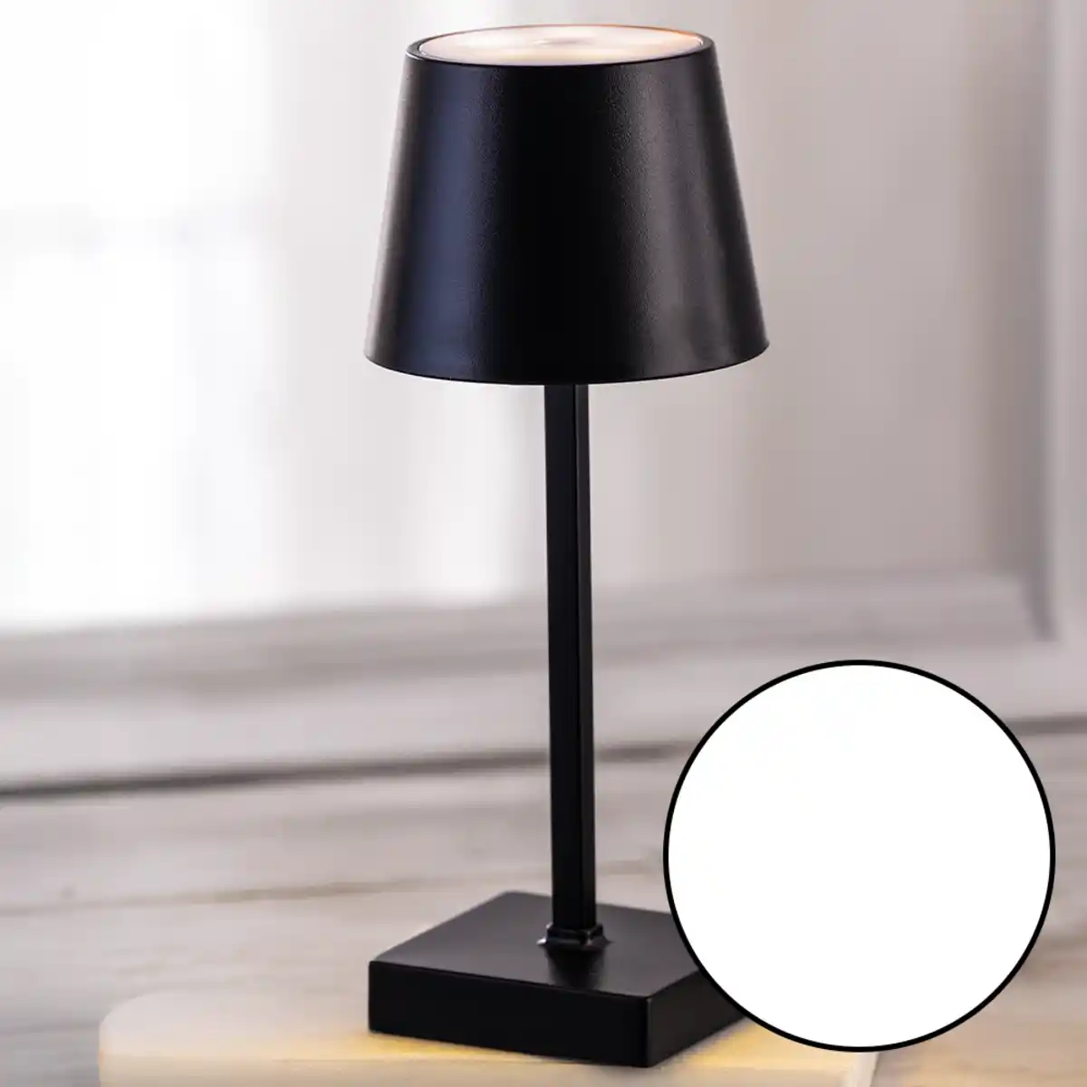 Bild 2 von Akku-LED-Tischleuchte - Weiß