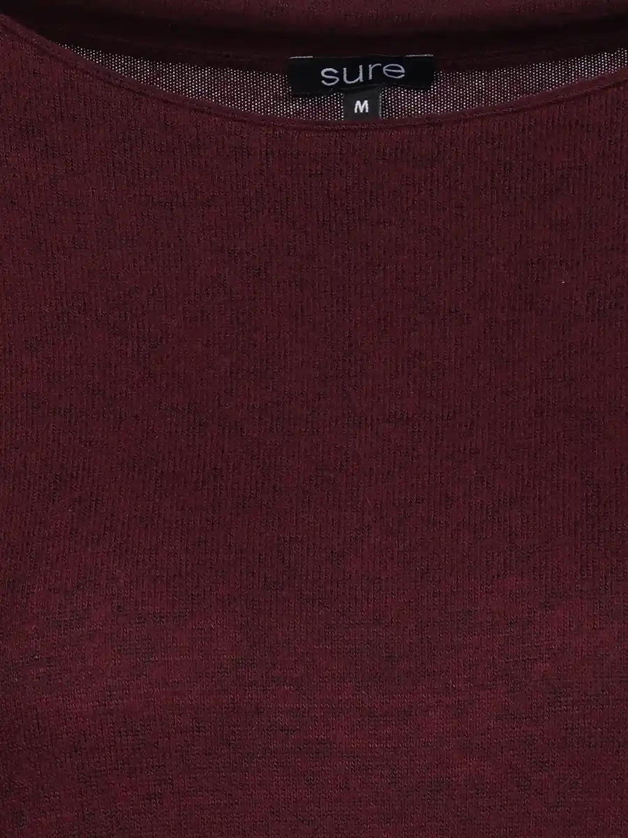 Bild 3 von Damen Flauschshirt mit 3/4 langem Arm Lila