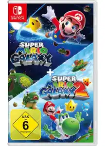 Super Mario Galaxy 1 + Super Mario Galaxy 2, 1 Stk