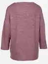 Bild 2 von Damen Flauschshirt mit 3/4 langem Arm Lila