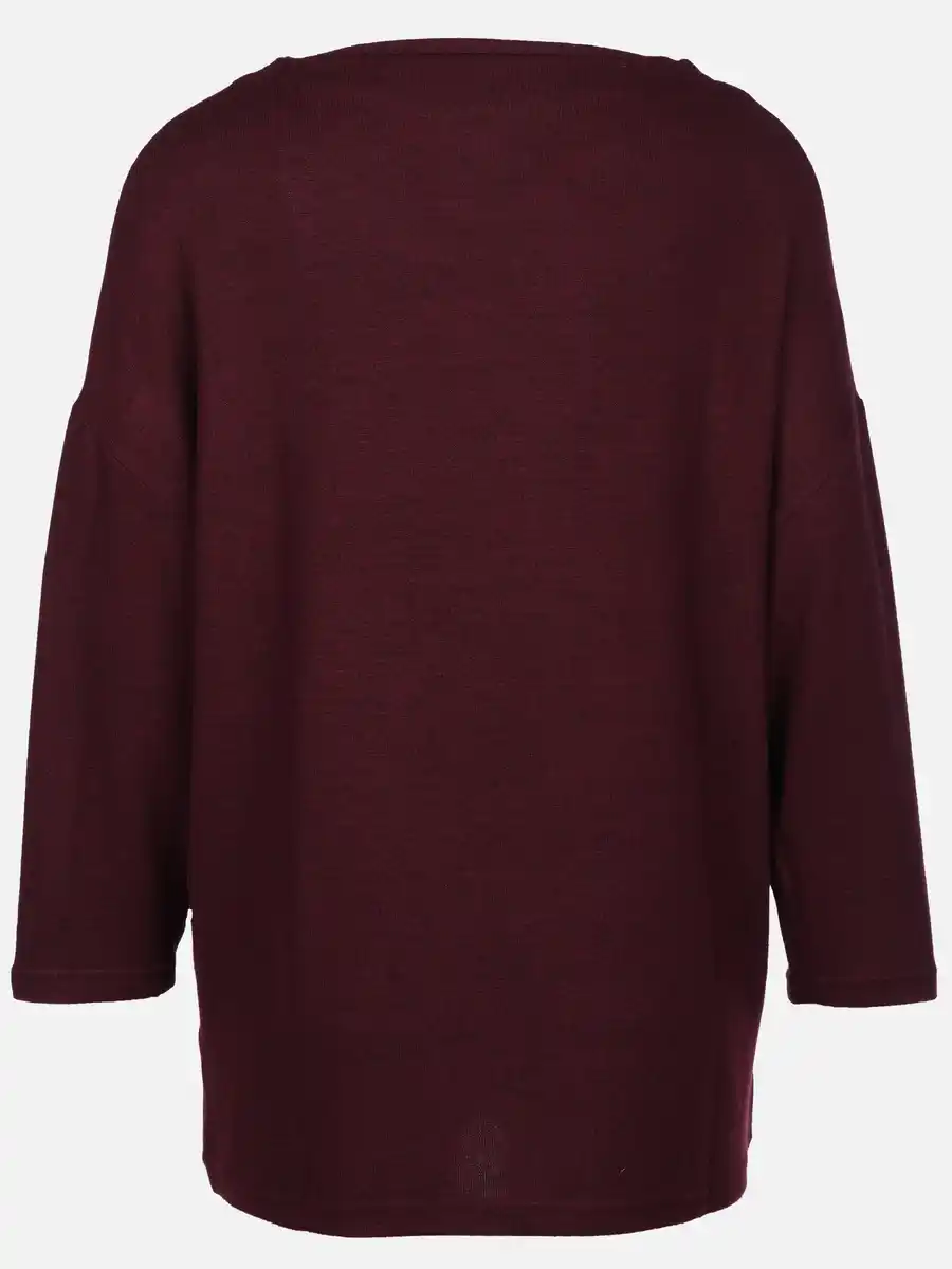 Bild 2 von Damen Flauschshirt mit 3/4 langem Arm Lila