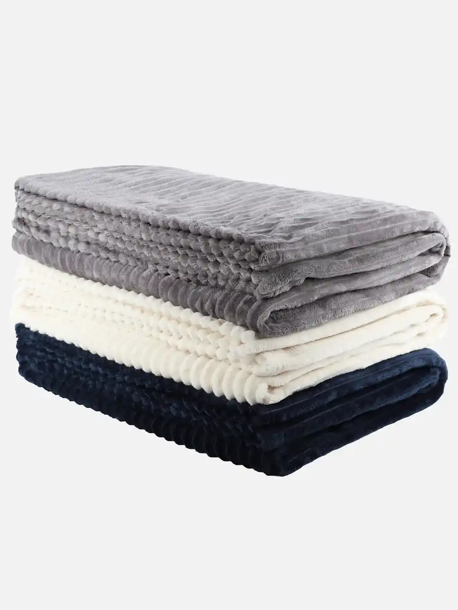 Bild 3 von Wohndecke, 150x200cm Weiß