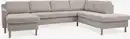 Bild 1 von Sofa HELLERUP Ecke rechts beige Stoff/natur eiche