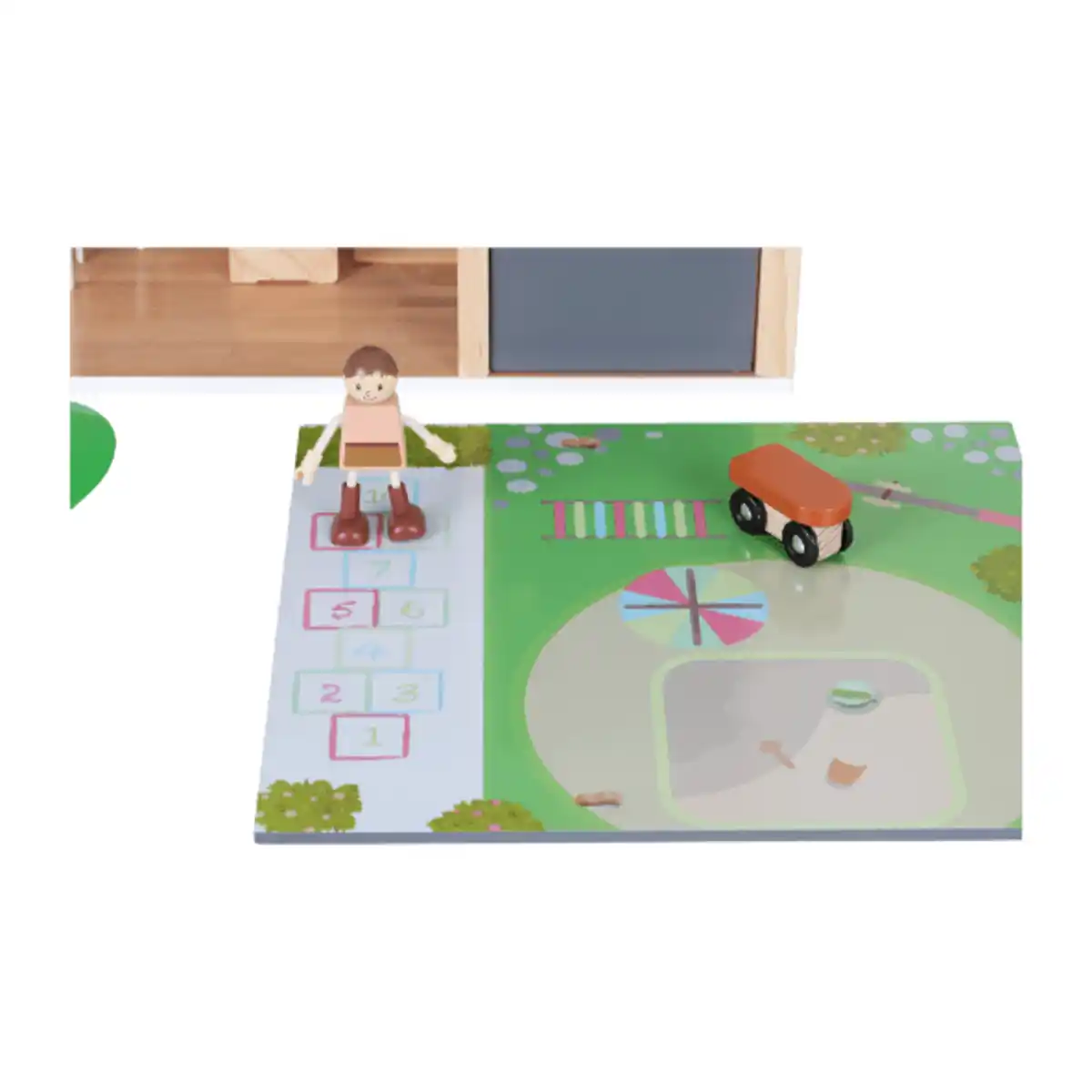 Bild 3 von TOYLINO Holz-Puppenhaus XXL