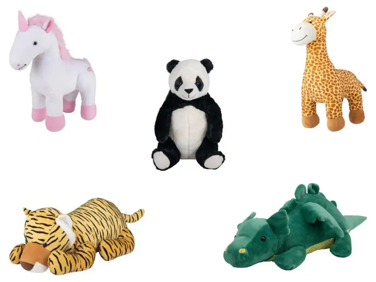 Bild 1 von lupilu® Plüschtier Giraffe / Einhorn / Drache / Panda / Tiger