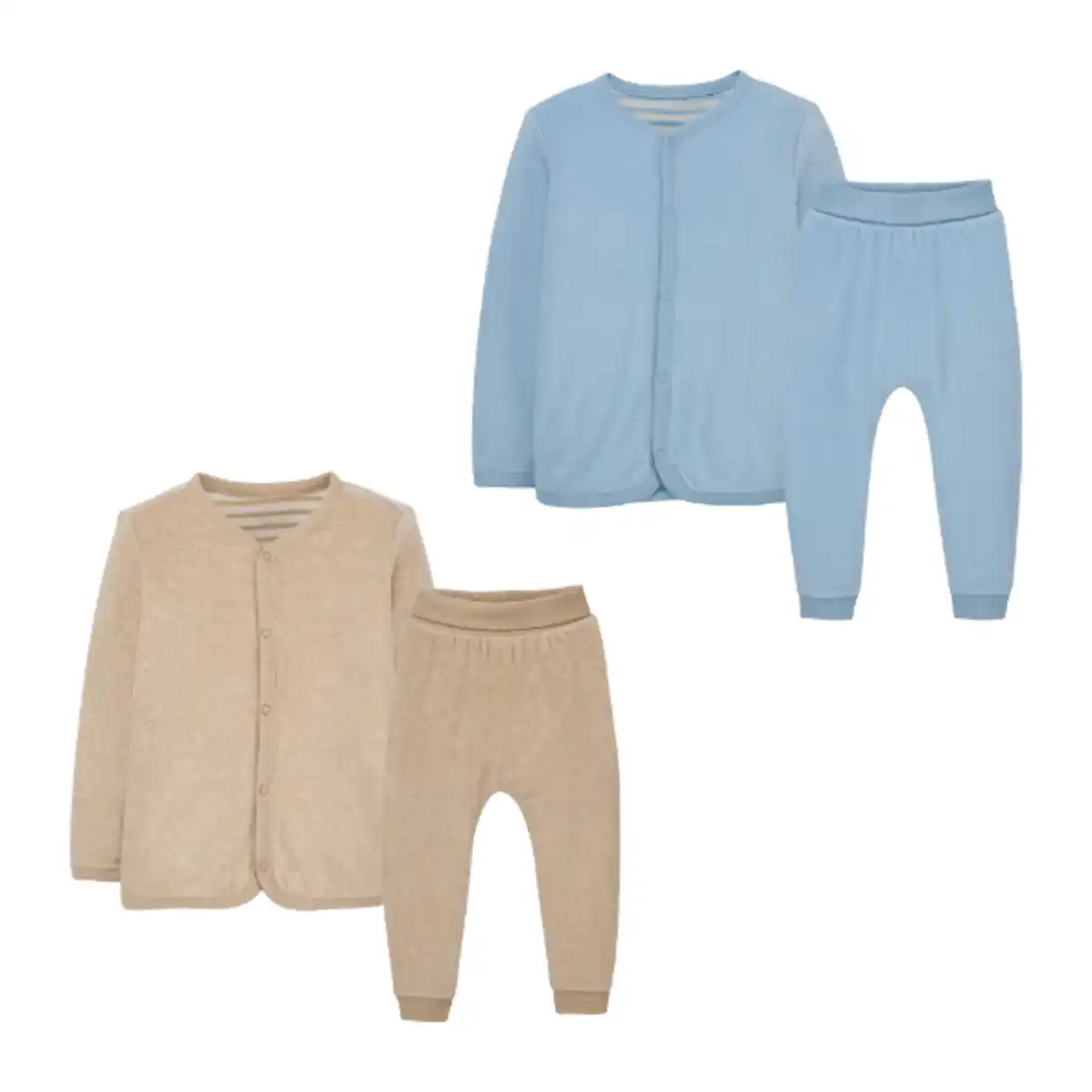 Bild 1 von LILY & DAN Baby-Velours-Set