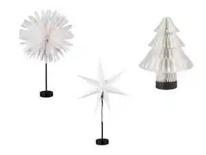 LIVARNO home Weihnachtsstern / Weihnachtsbaum / Schneeflocke