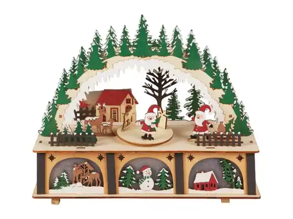 Bild 3 von LIVARNO home Haus mit beweglichen Figuren