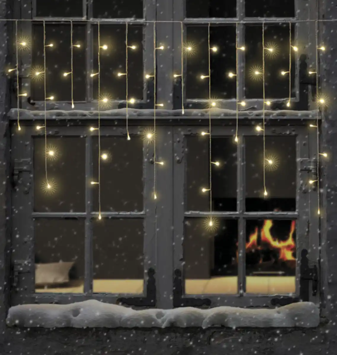 Bild 2 von IDEENWELT LED-Lichtervorhang