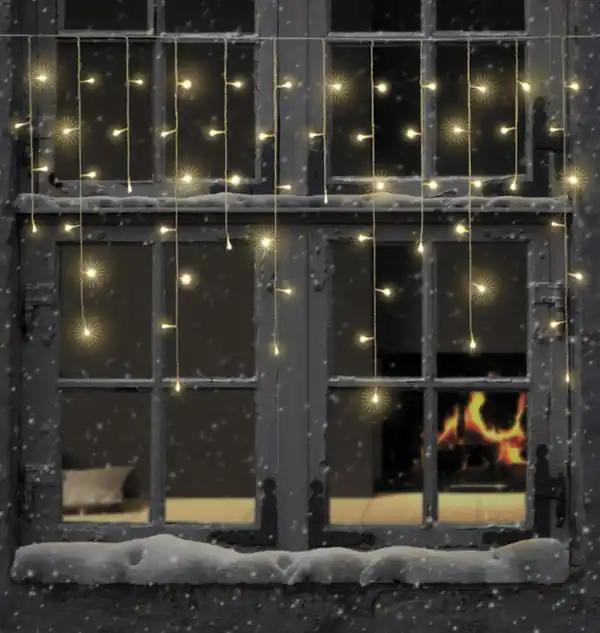 Bild 2 von IDEENWELT LED-Lichtervorhang