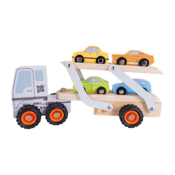 Bild 3 von TOYLINO Holz-Fahrzeuge, groß