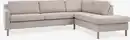 Bild 1 von Sofa HELLERUP offenes Ende rechts beige Stoff/natur eiche