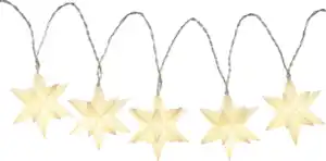 IDEENWELT LED-Weihnachtsstern-Lichterkette