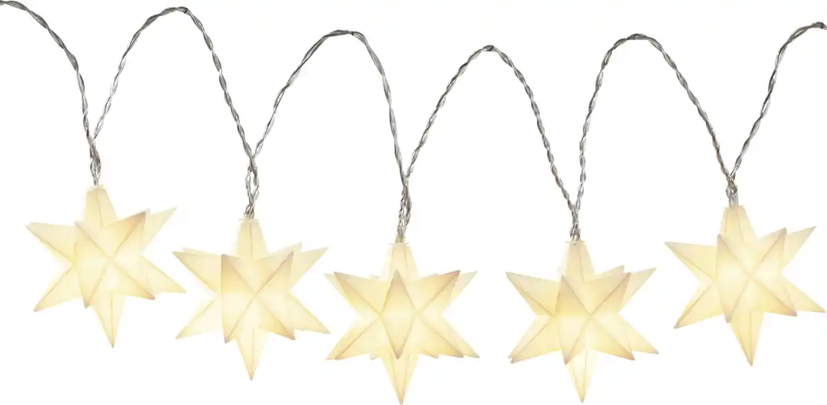 Bild 1 von IDEENWELT LED-Weihnachtsstern-Lichterkette